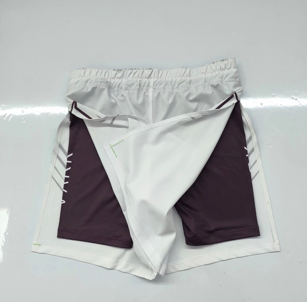 Short 2-en-1 VARK – Blanc