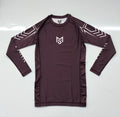 Camiseta de compresión VARK – Burdeos